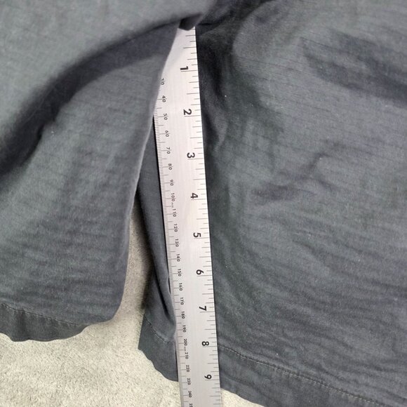 Mens Dark Gray Rowm Flat Front Shorts Cotton & Spandex Blend 9" Inseam Size 44 - Picture 7 of 9